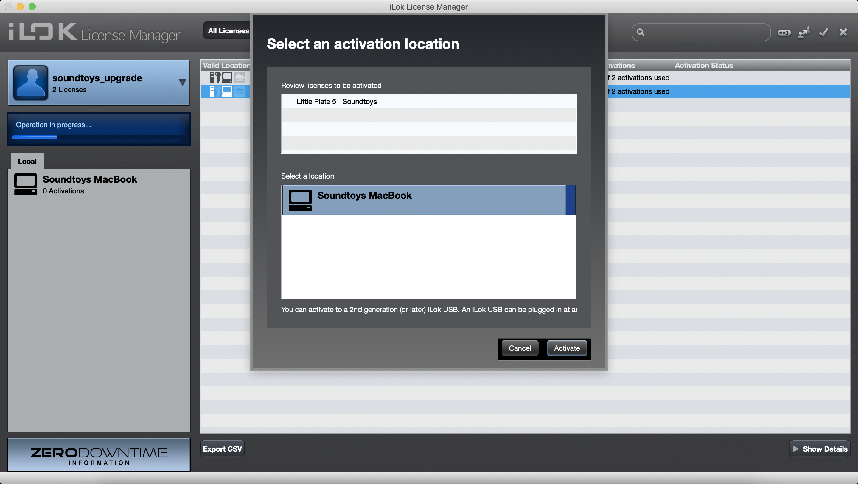 reinstall ilok license manager hangs