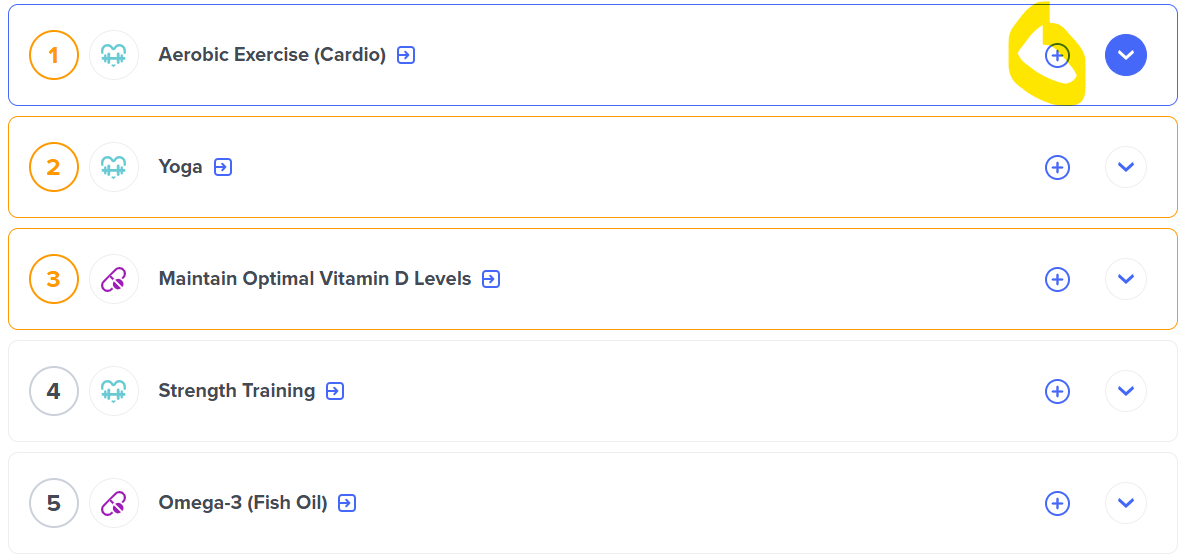 How to add a recommendation to Action Plan