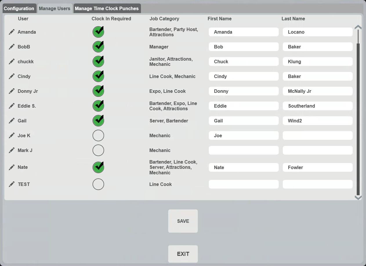 Sync Solus 4.1 - Sync Time Clock - Bowling Vision Knowledge Base