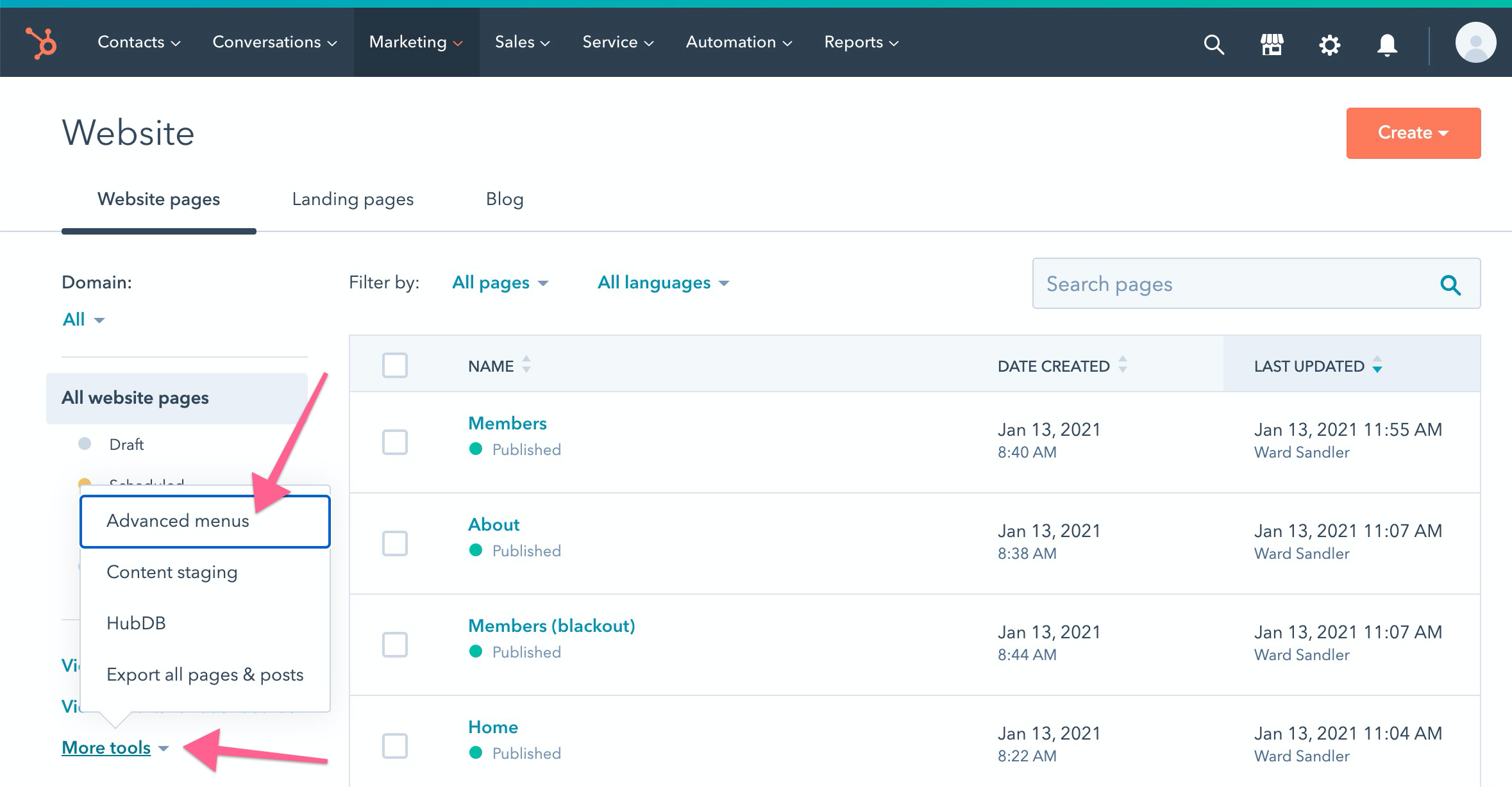 How to add a Login / Account popup to HubSpot CMS MemberSpace Help Docs