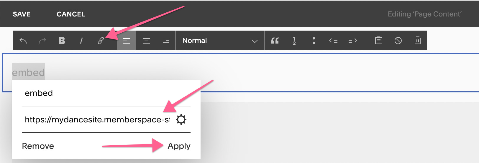 wix text blocks link wix text blocks link
