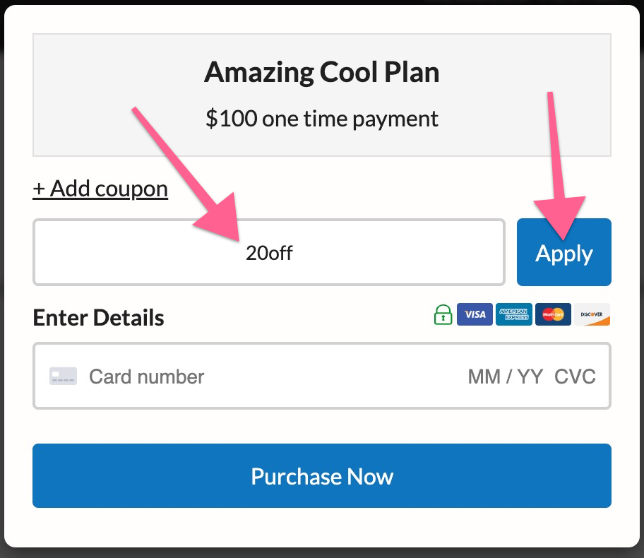 How to create and use coupons MemberSpace Help Docs