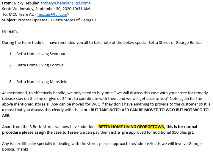 Betta Electrical kbase