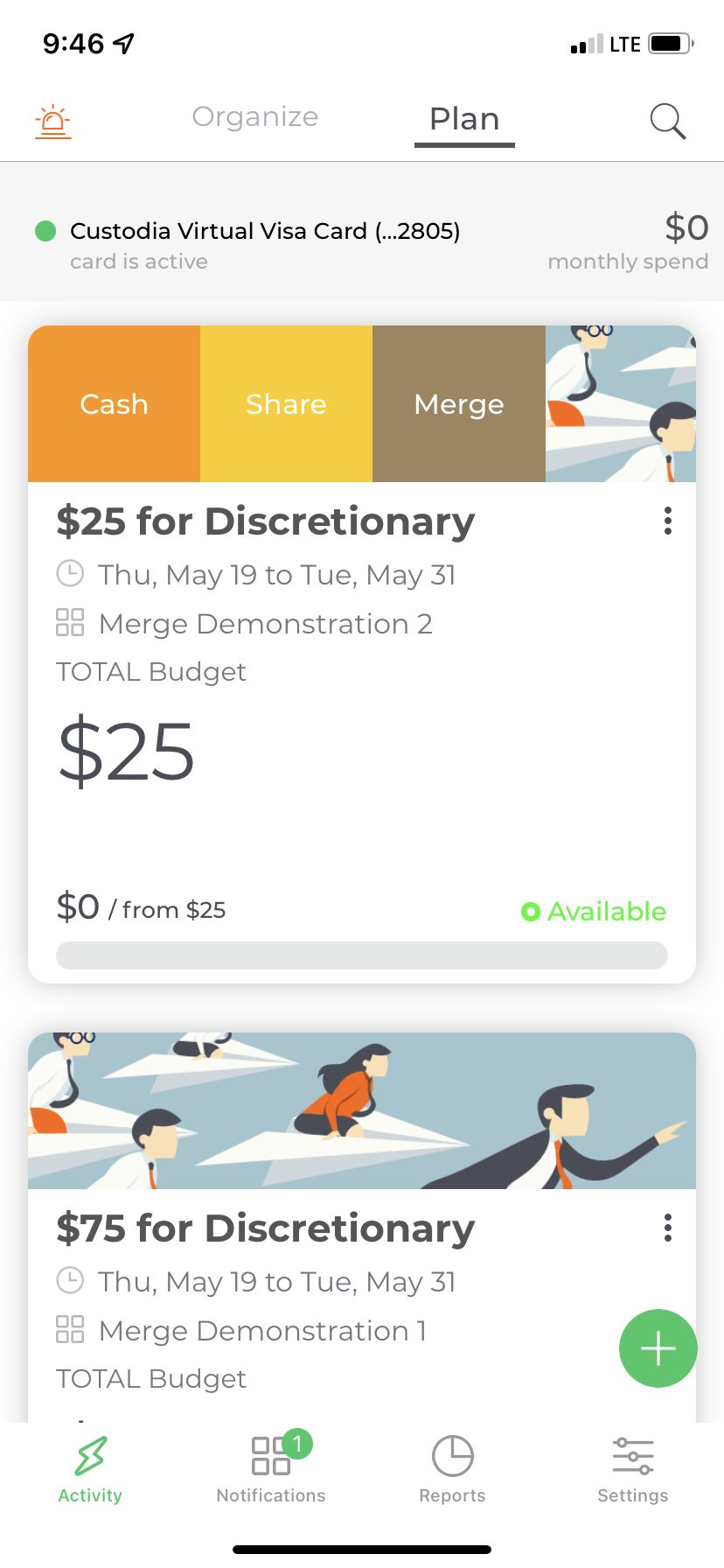 Merge Activity - Custodia Knowledge Base