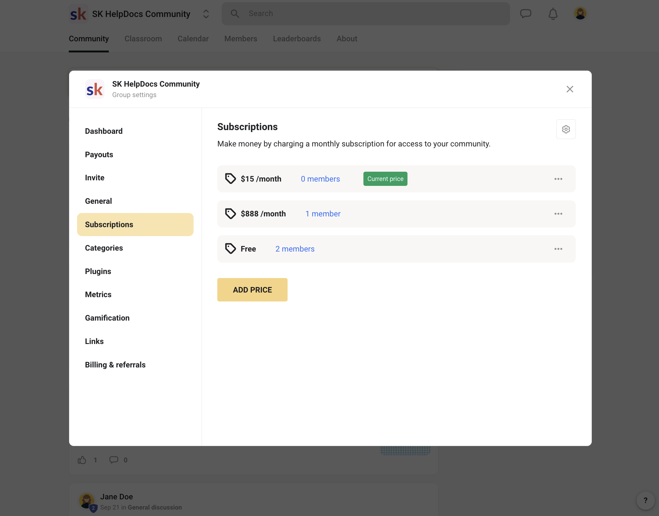 How to set up Skool Subscriptions? - Skool Help Center