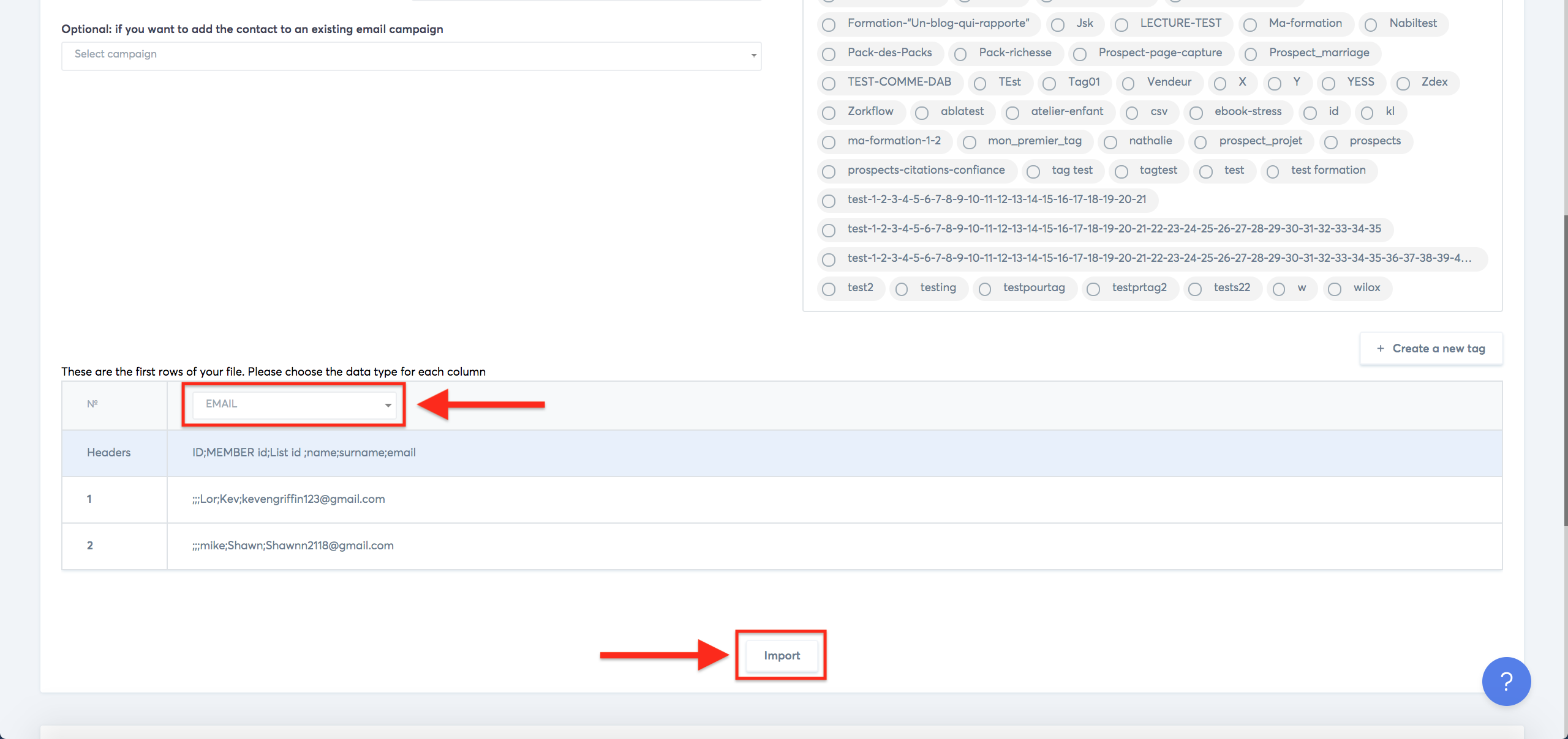 How To Import Or Export A Contact List Help Pages