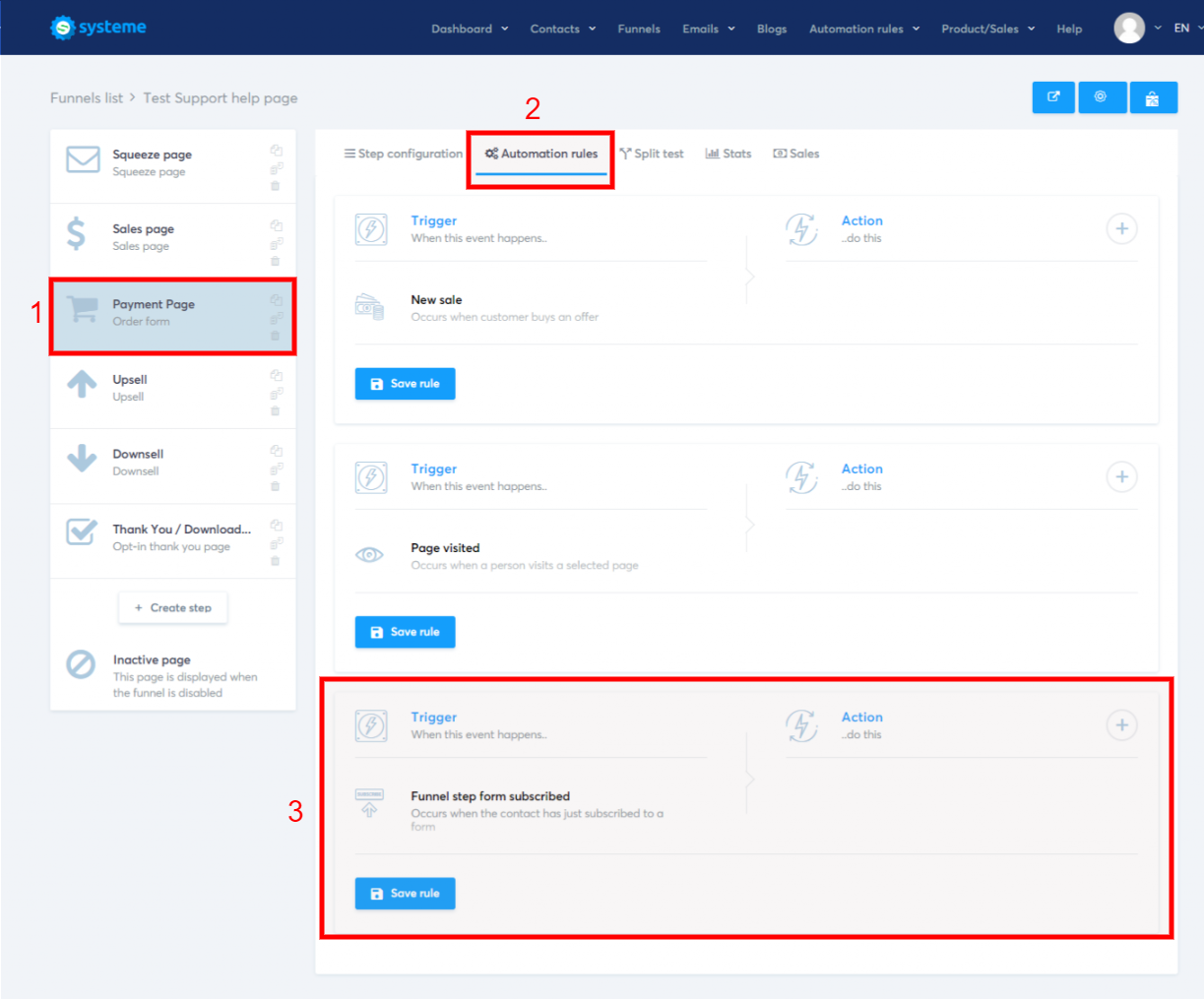 What is a two-step order form? - Help pages