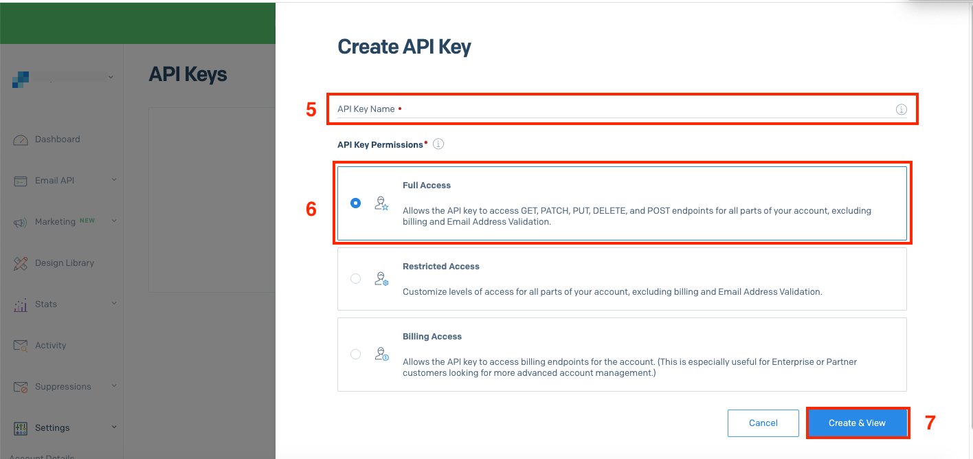 Cómo generar una clave API desde SendGrid Ayuda