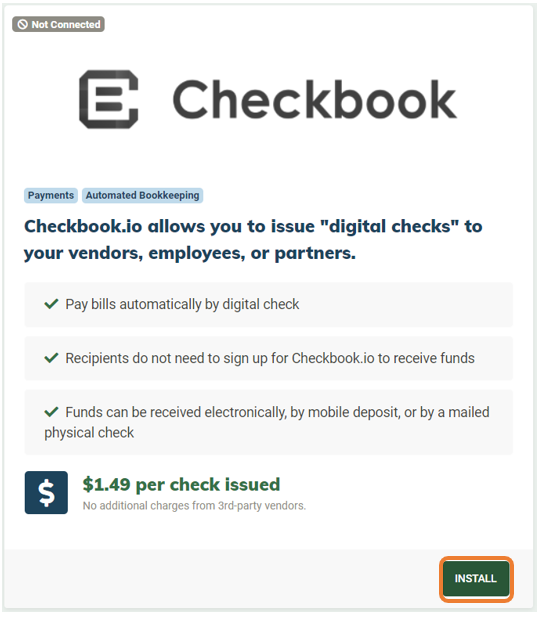 Checkbook.io Overview MonkeyPod Knowledgebase