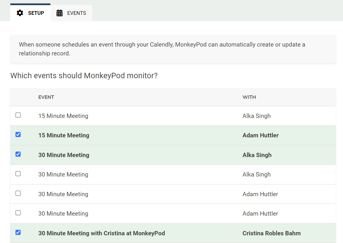 Calendly - Overview - MonkeyPod Knowledgebase