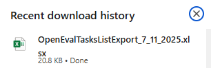 Export file.