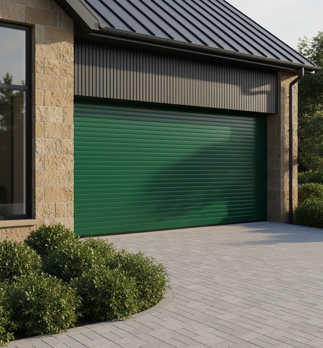 porte de garage enroulable sur mesure