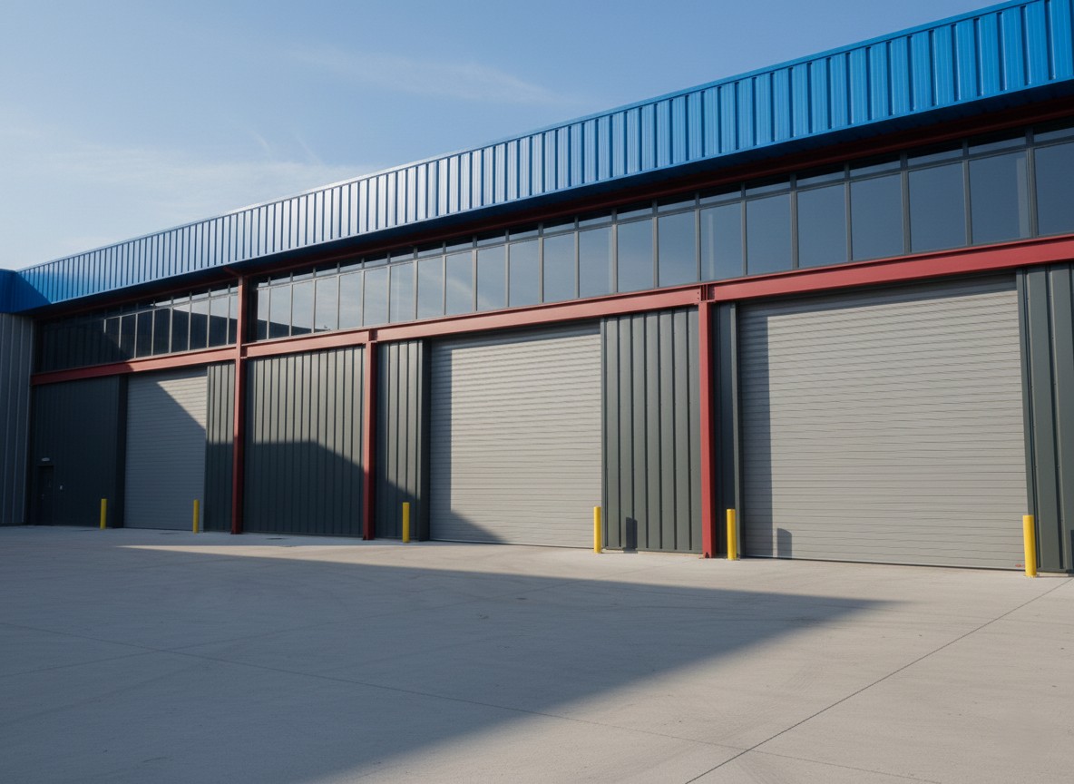 rideau métallique industriel entrepot