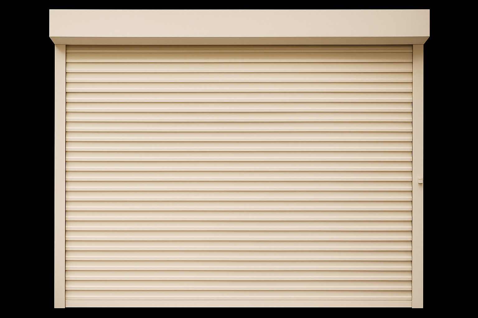 rideau métallique sur mesure finition en peinture Epoxy