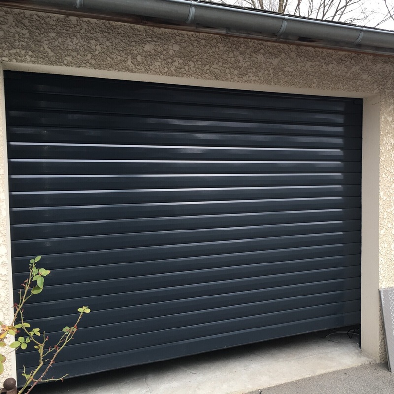 rideau de garage en acier, une porte de garage enroulable économique