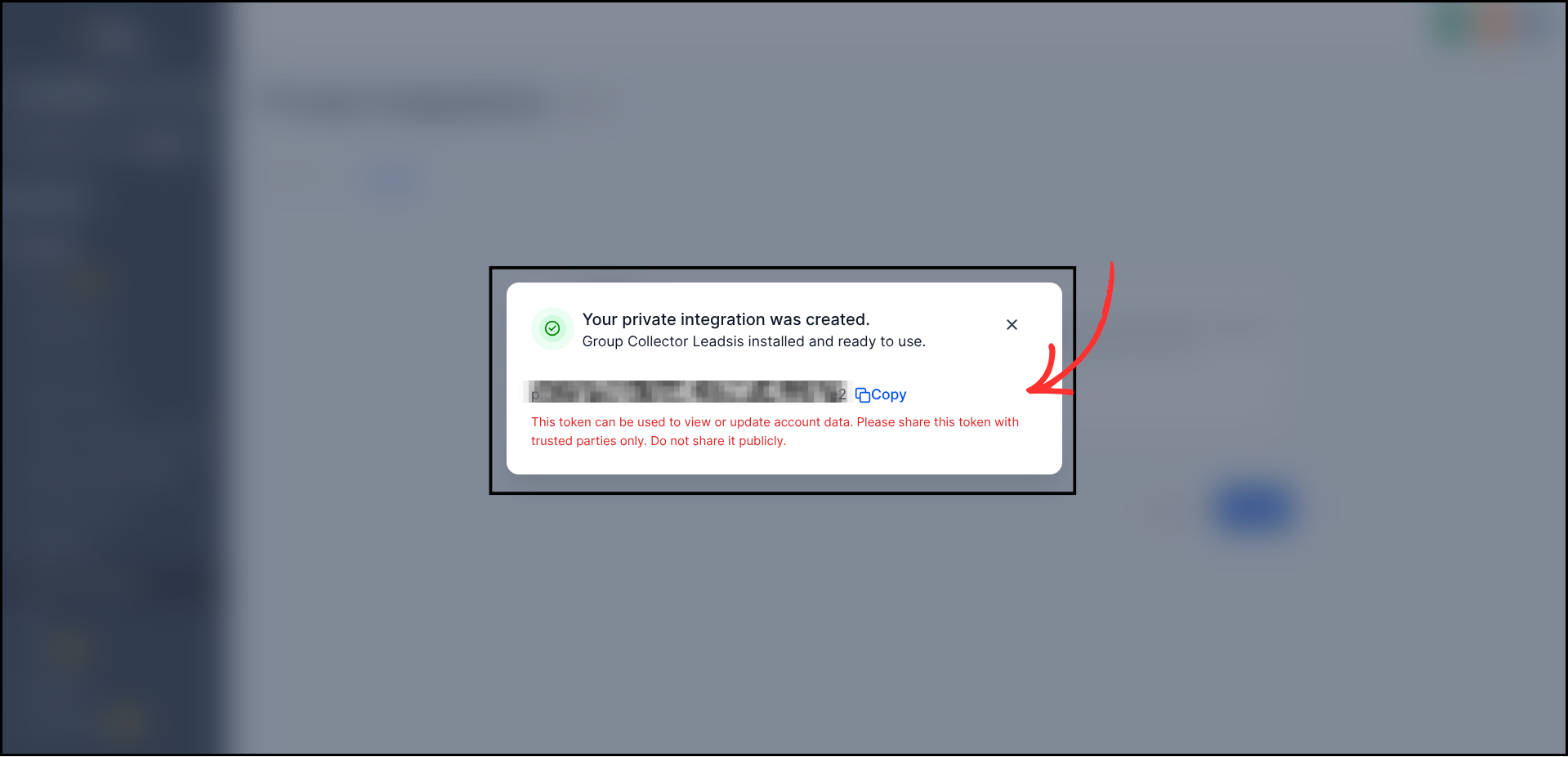 Go High Level integration screenshot