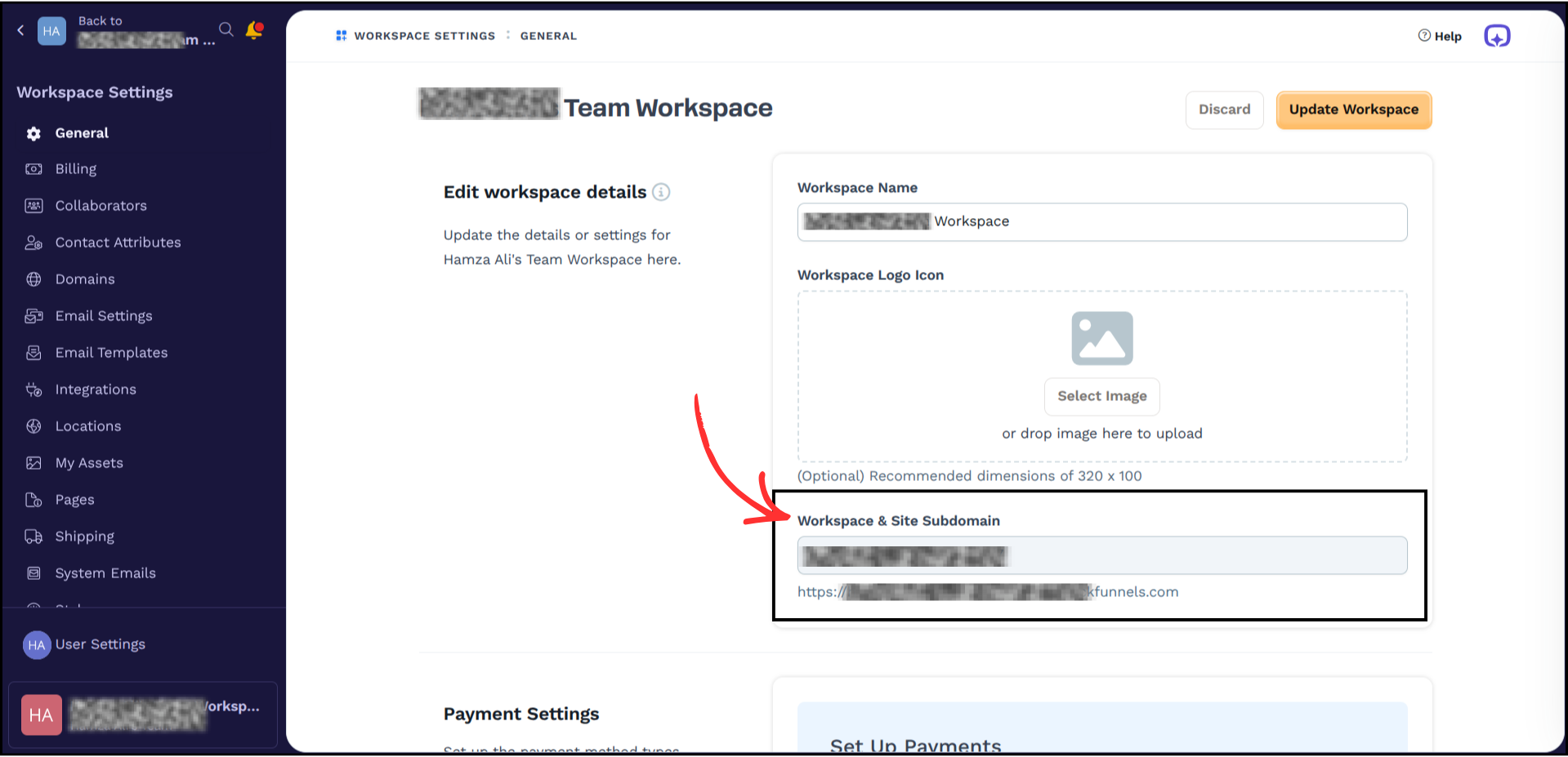 ClickFunnels 2.0 integration step screenshot
