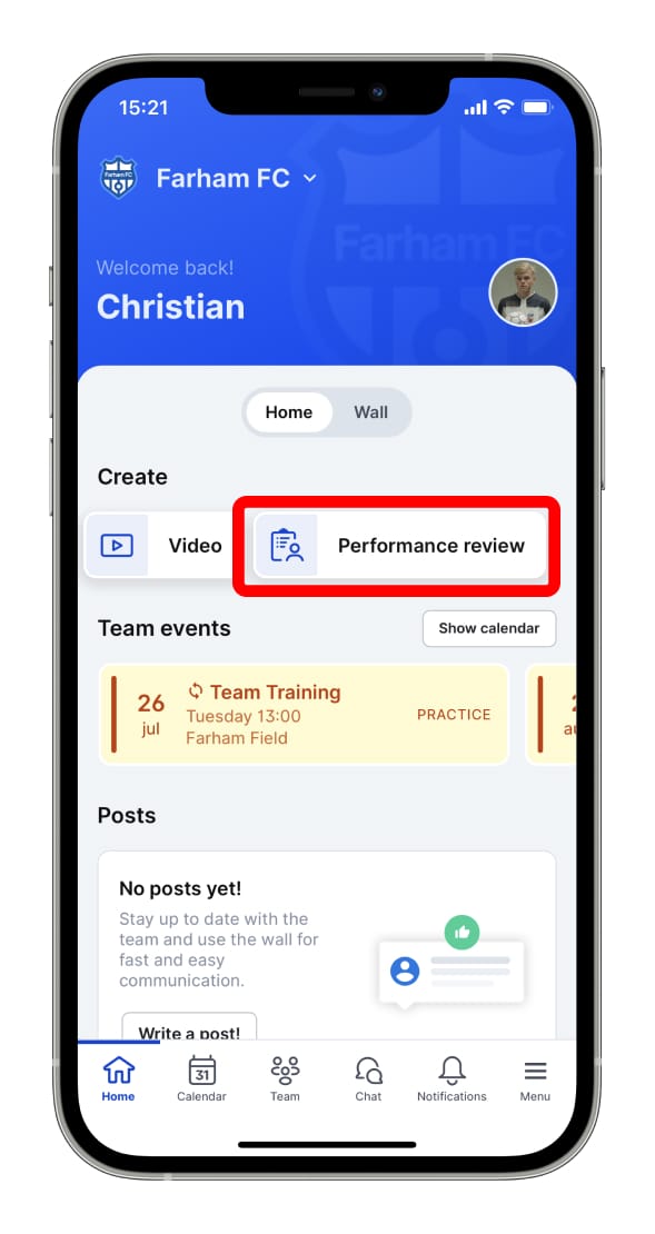 Write A Performance Review 360Player Help Center