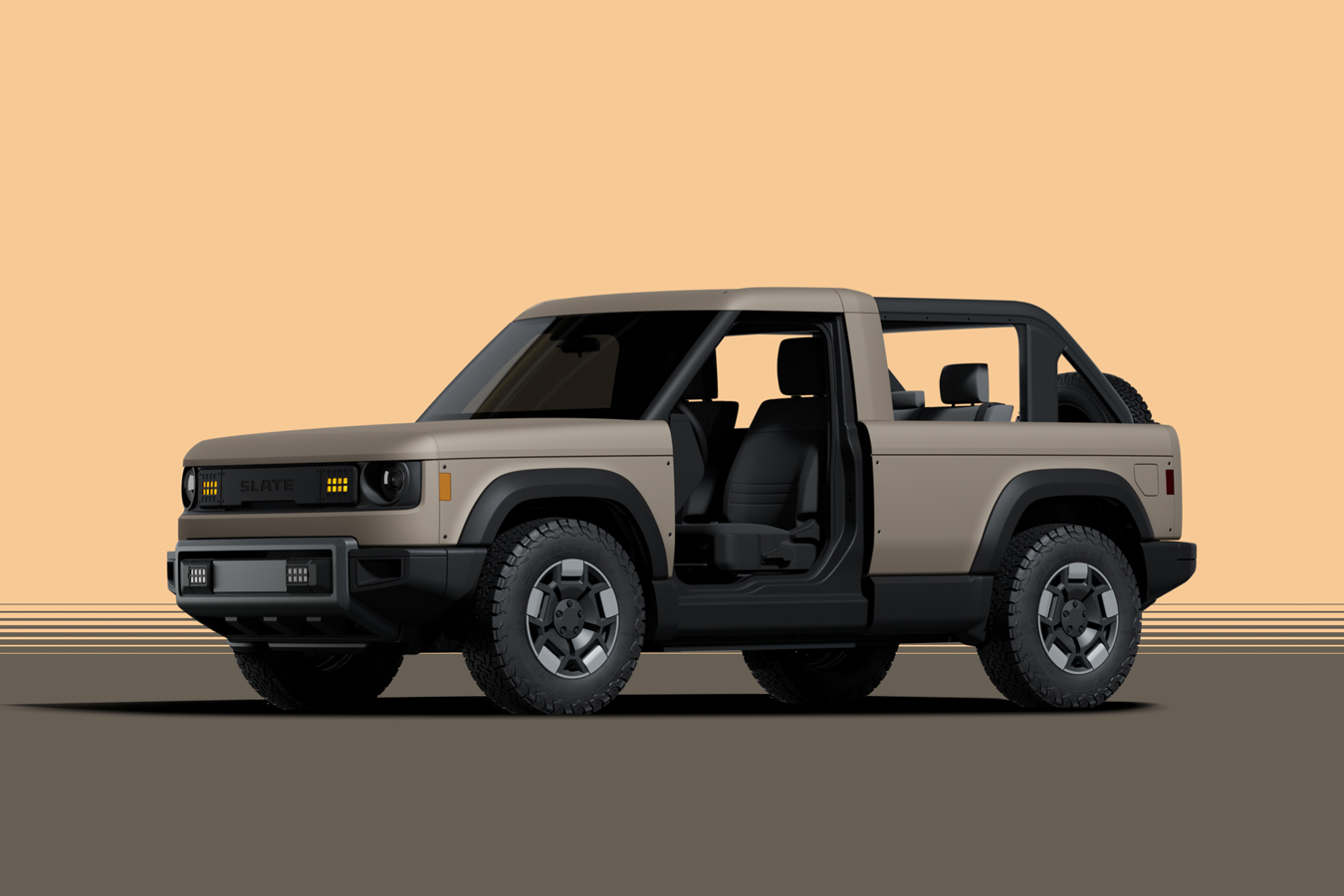 Slate SUV - White