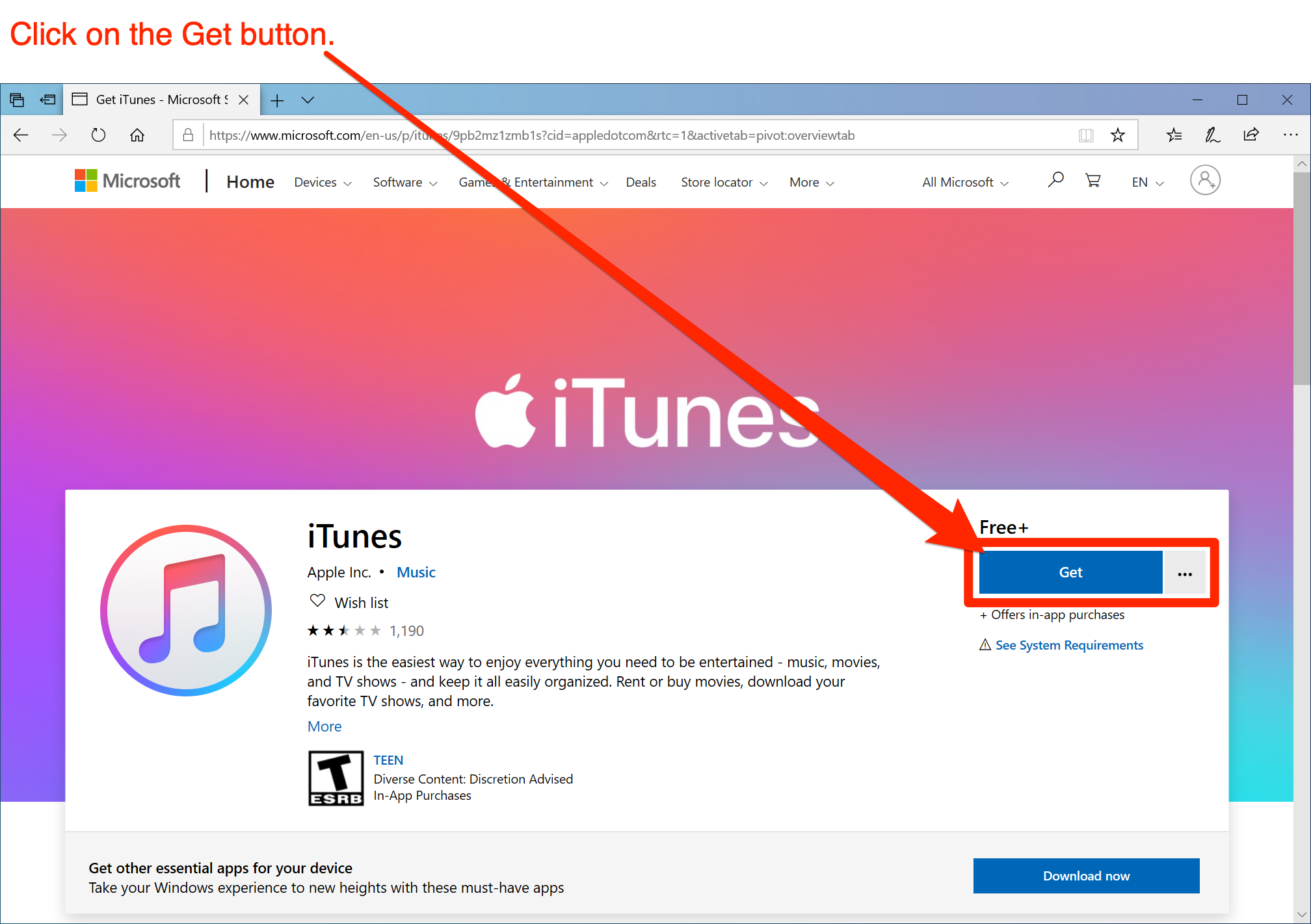 install itunes on mac