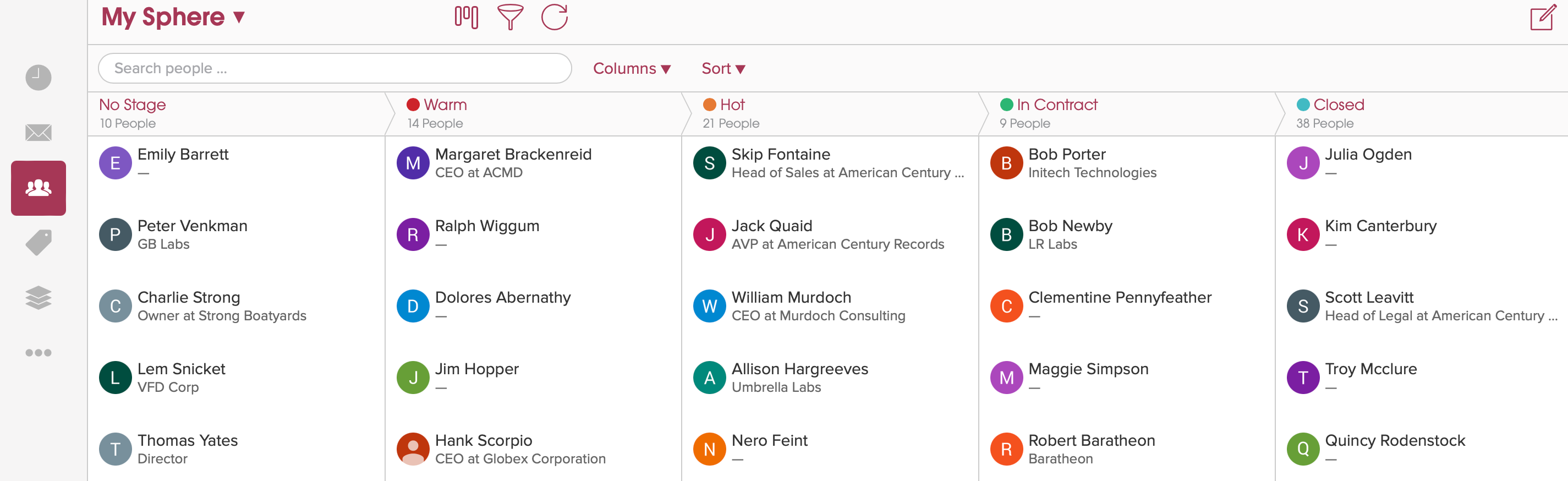 New Cloze kanban board view