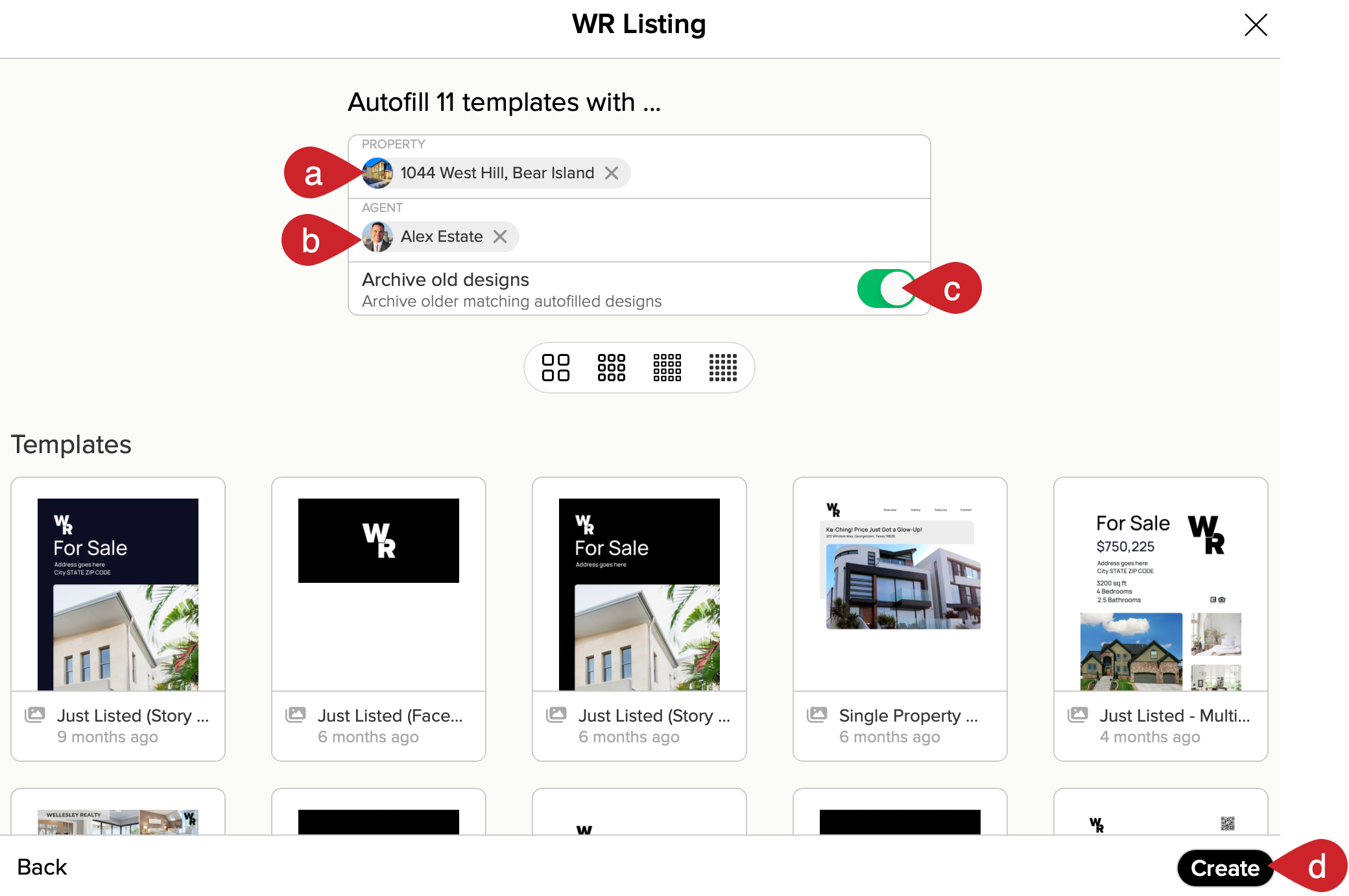 Create your Canva designs from Cloze.