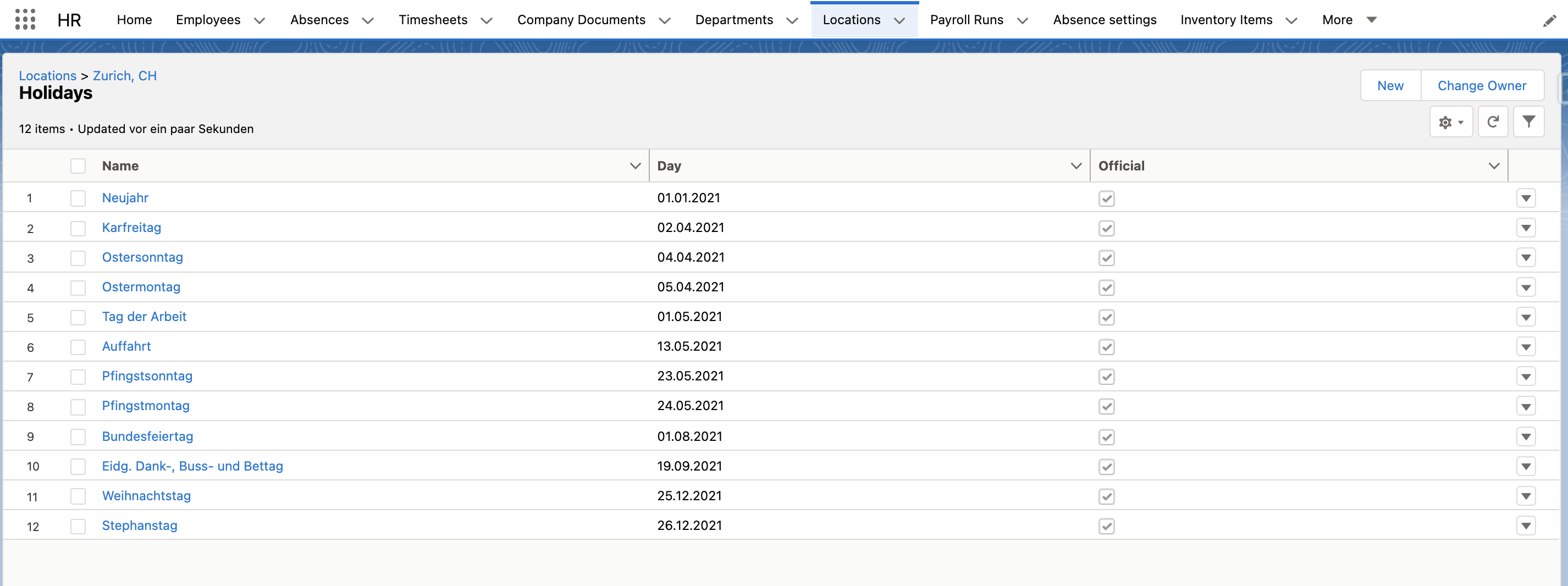 How To Import Holidays For Different Locations Learning Hub For Flair