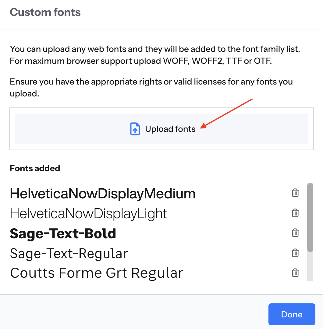 Uploading and Using Custom Fonts - ScoreApp Help Centre