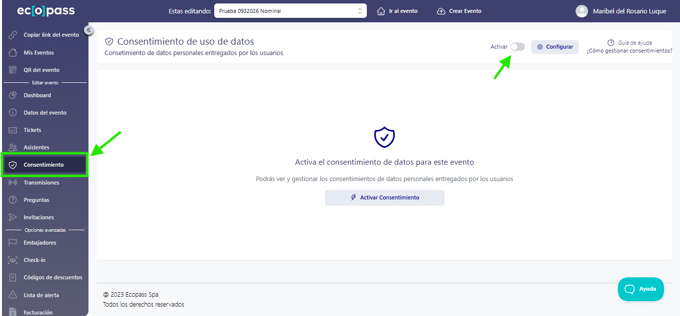 módulo consentimiento informado