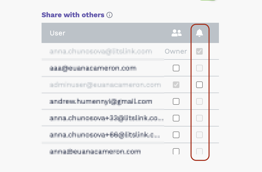 Change response notifications Willo Knowledge Base
