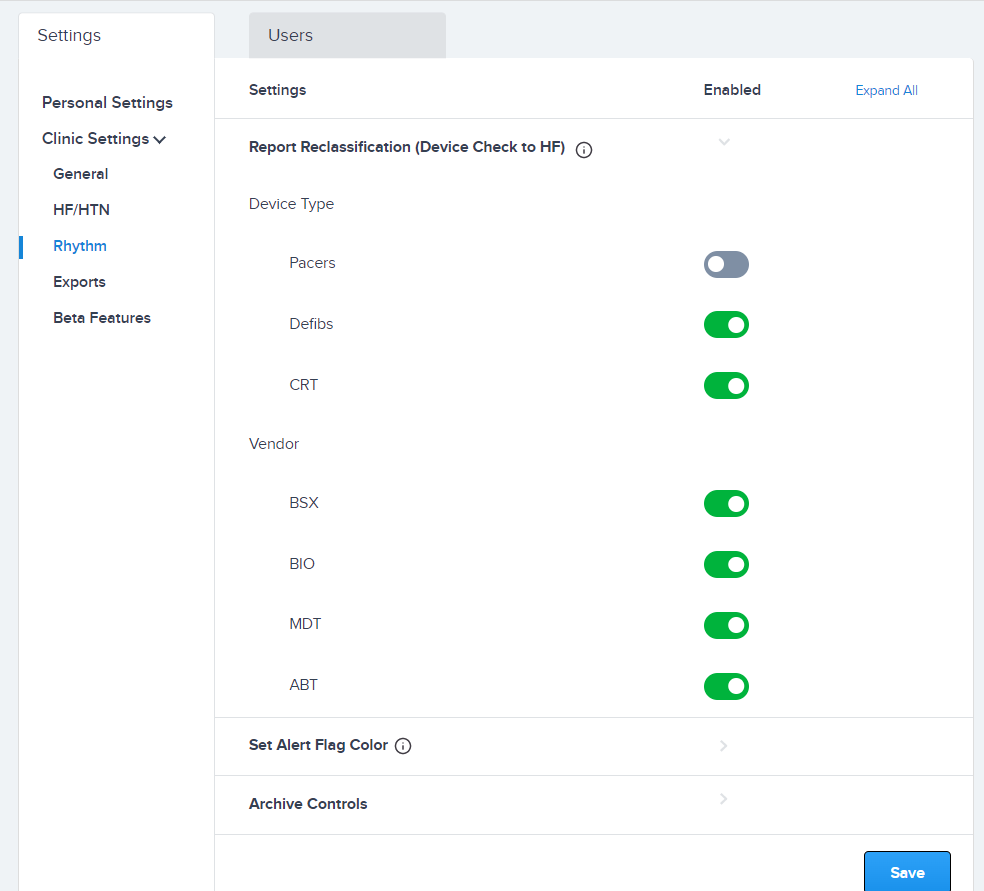 How to Enable Report Reclassification RhythmScience Knowledge Base