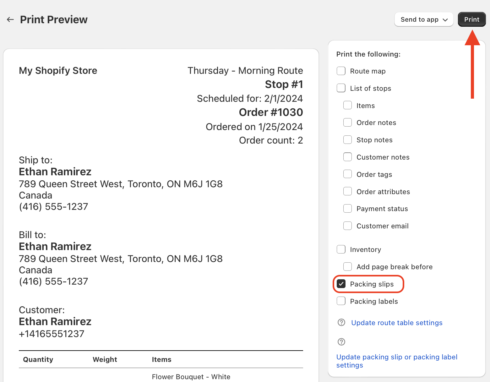 How do I print Packing Slips? Roundtrip Help Center