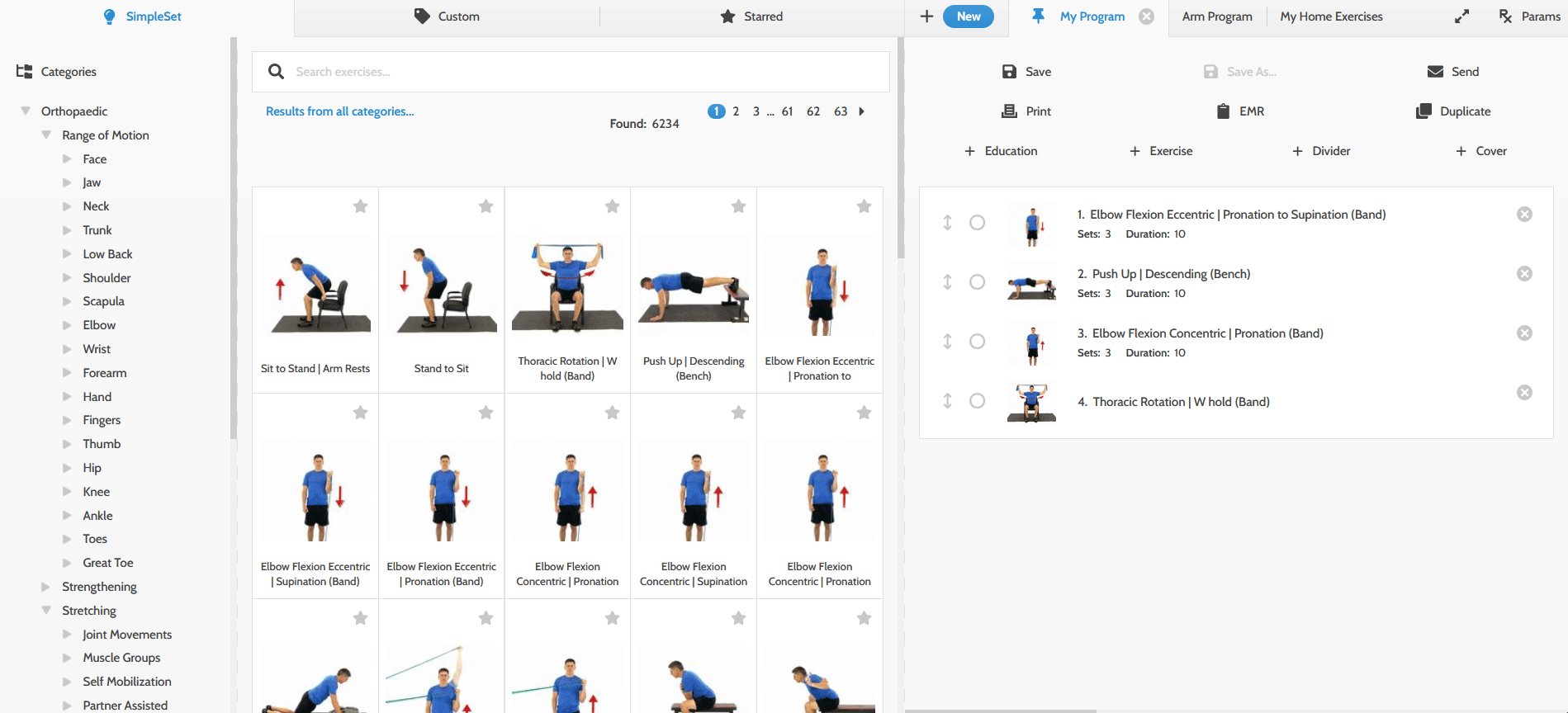 Exercise Database