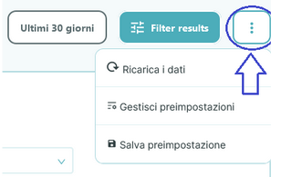 Salvataggio filtri