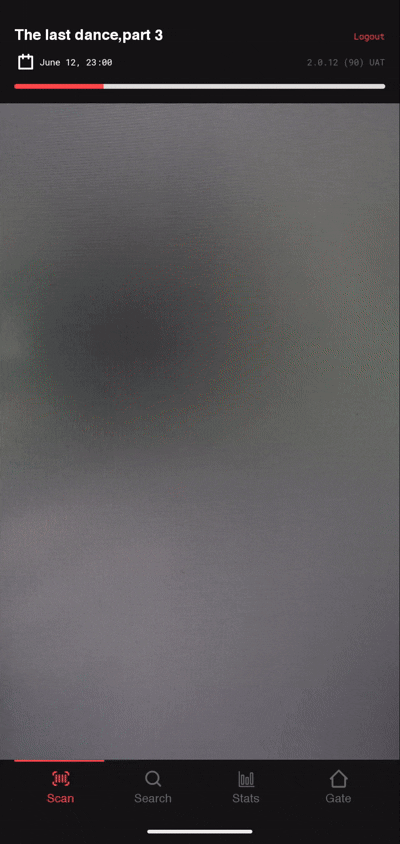 Undo a scan