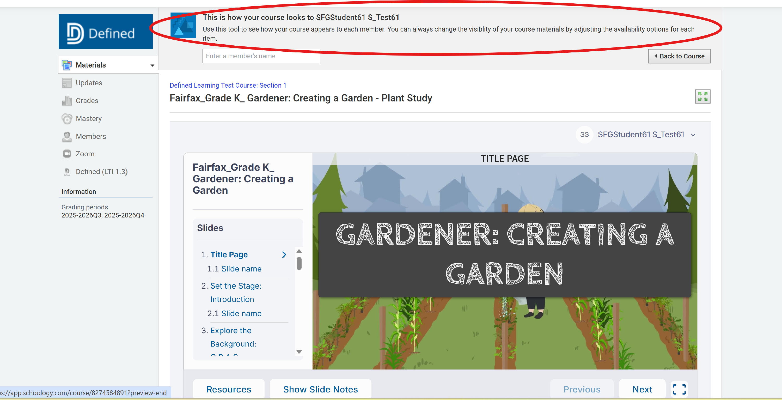 Defined Schoology Integration Guide - Defined Knowledge Base