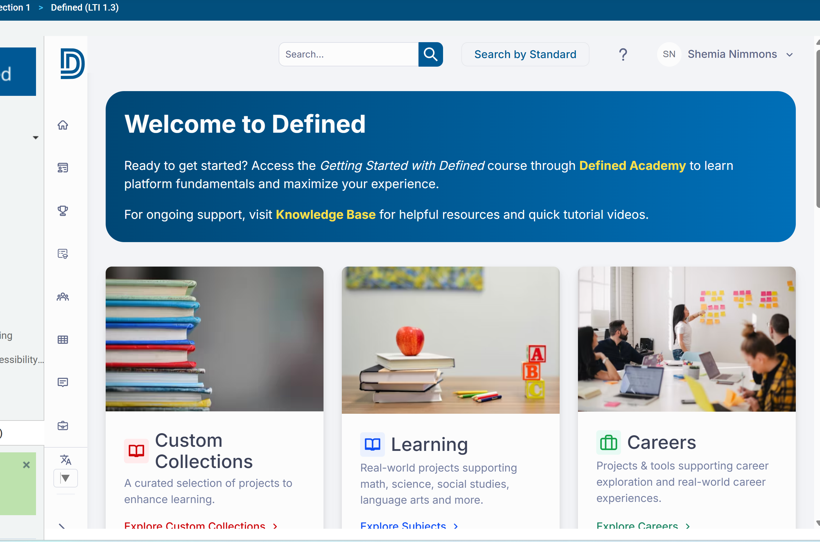Defined Schoology Integration Guide - Defined Knowledge Base