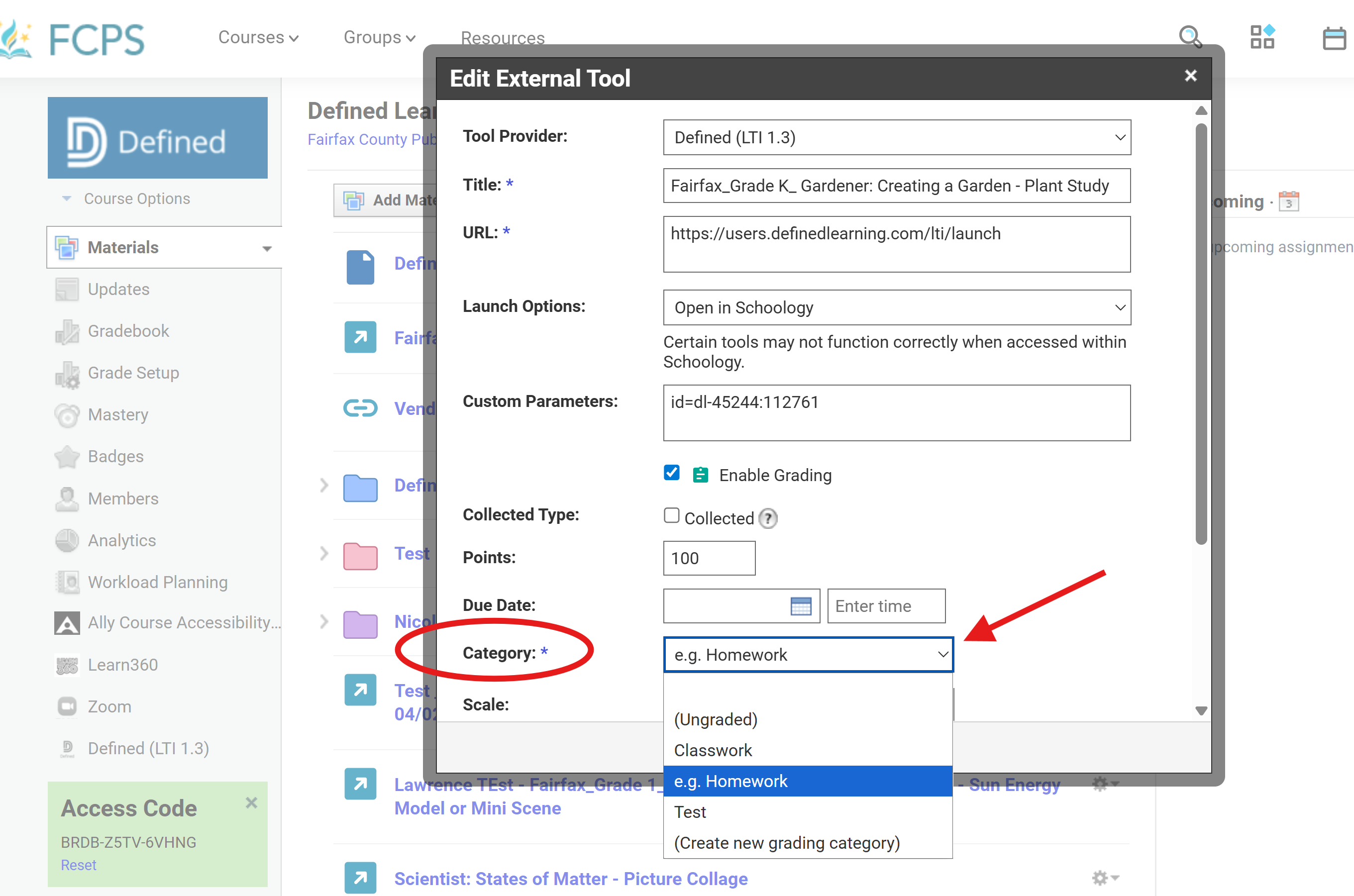 Defined Schoology Integration Guide - Defined Knowledge Base