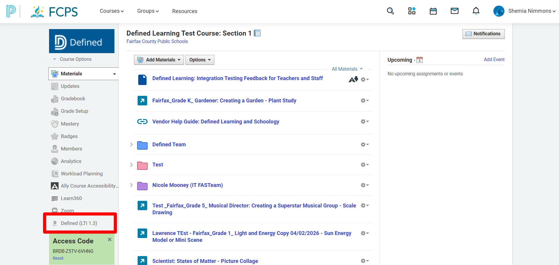 Defined Schoology Integration Guide - Defined Knowledge Base