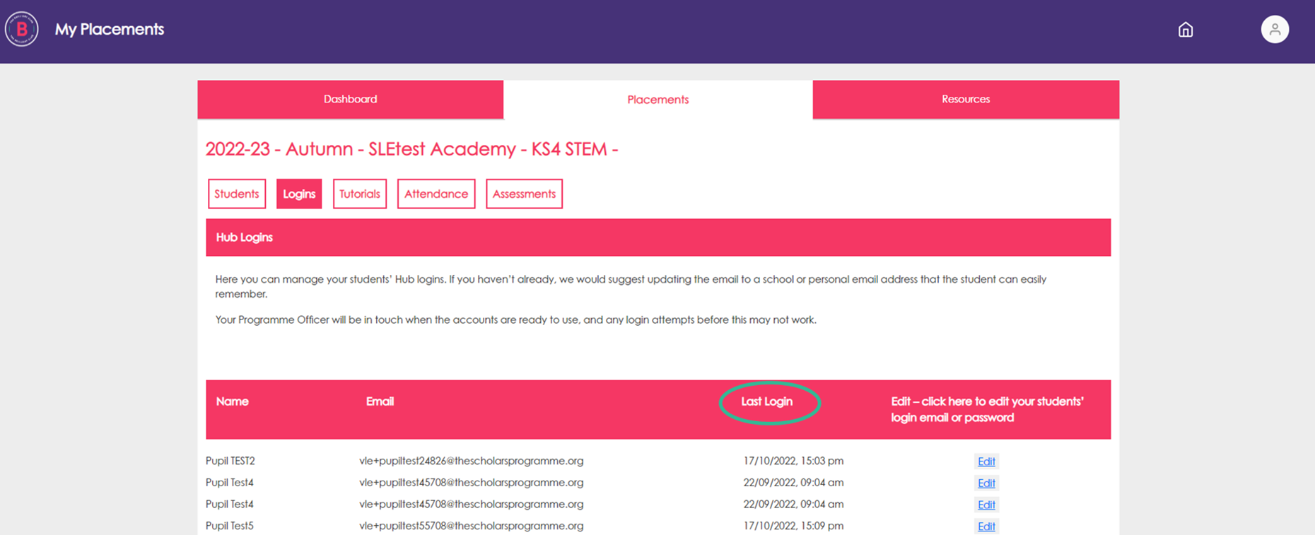 How Do I Check When My Students Last Logged In Teacher The 