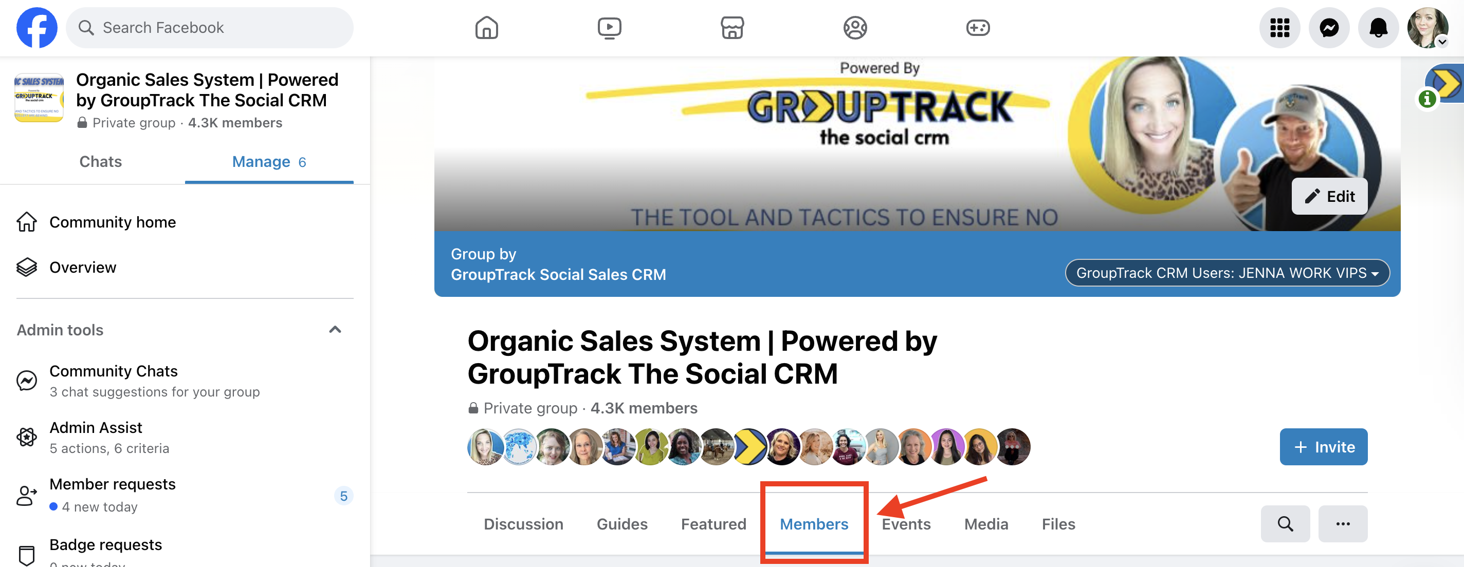 Recover Missed Facebook Group Answers GroupTrack CRM Knowledge Base