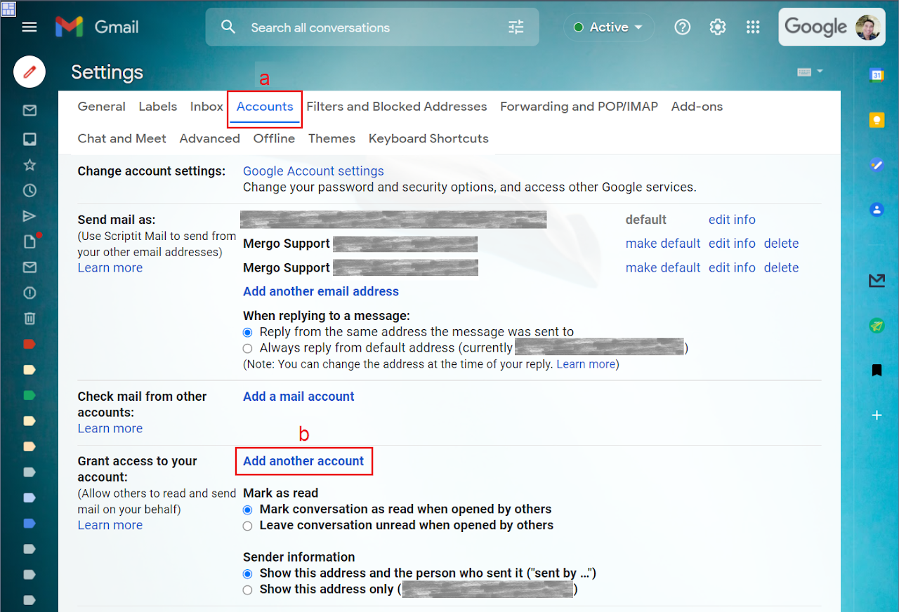 Set Up A Shared Inbox For Your Delegates Mergo Knowledge Base