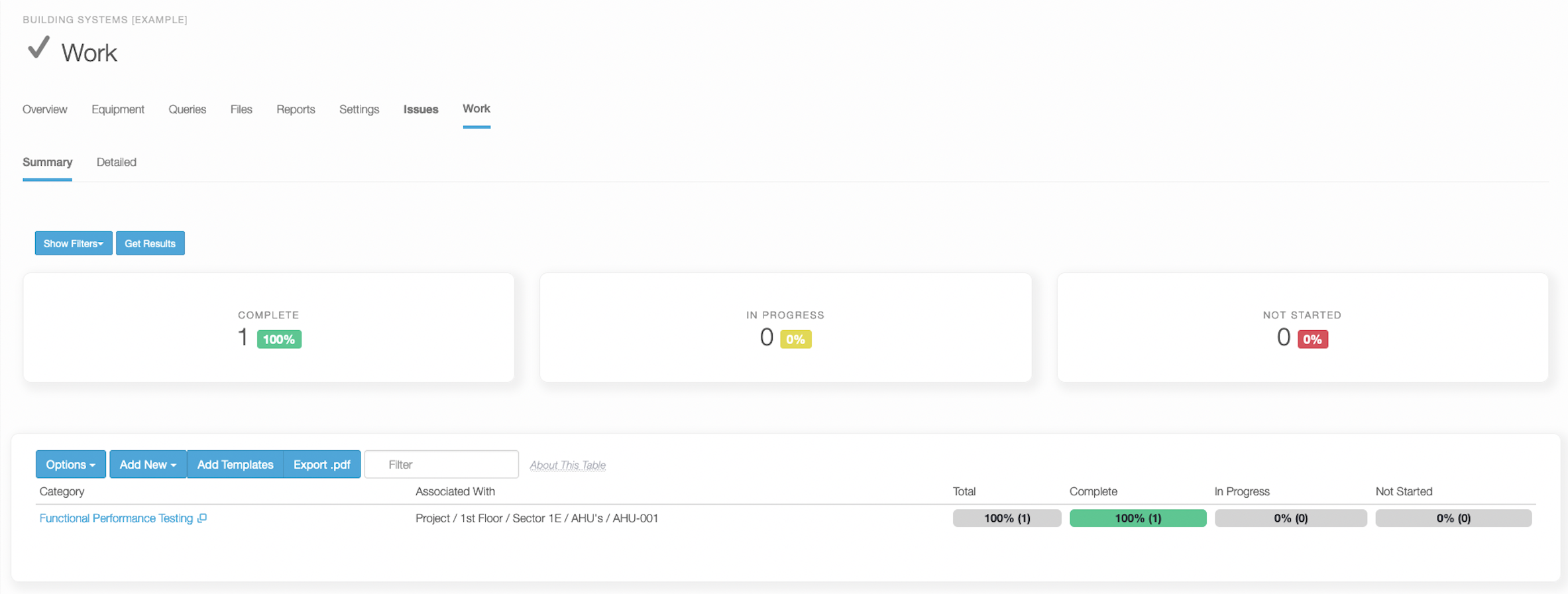 Filters & Queries BlueRithm Knowledge Base