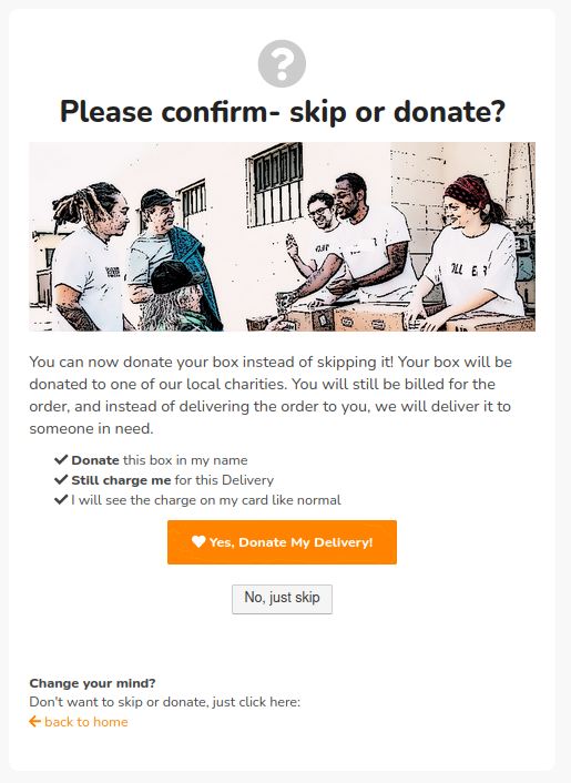 Donate not Skip Kiva Logic Knowledge Base