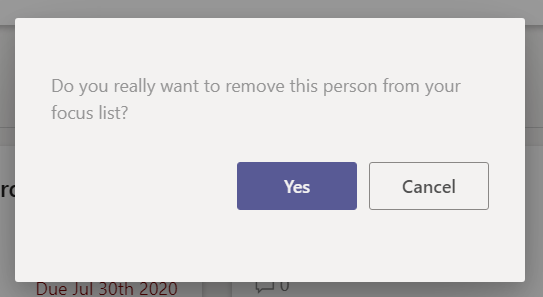 How Can I Remove A Focus Person Teamflect Help Center