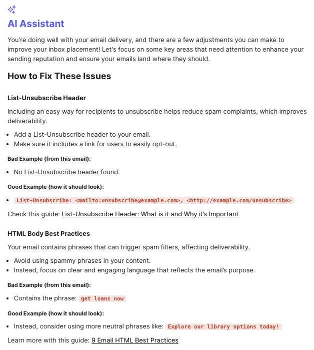 AI Assistant Example