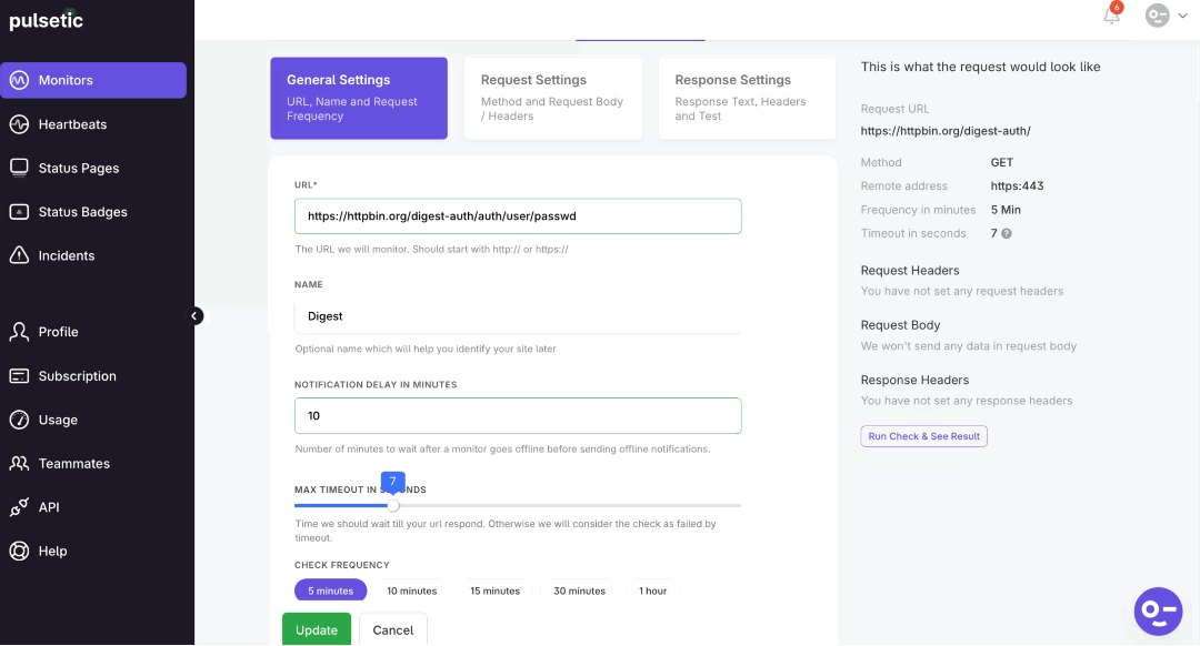 Server-Side Authentication (Digest)