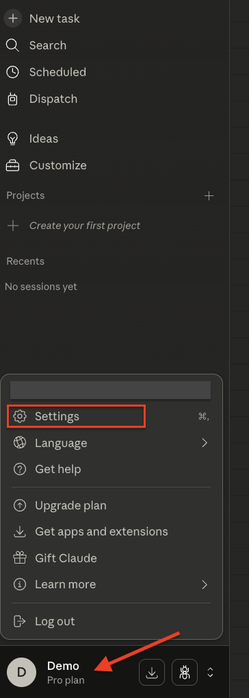 Profile Settings
