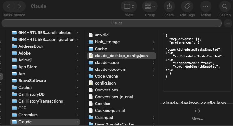 Config File Location