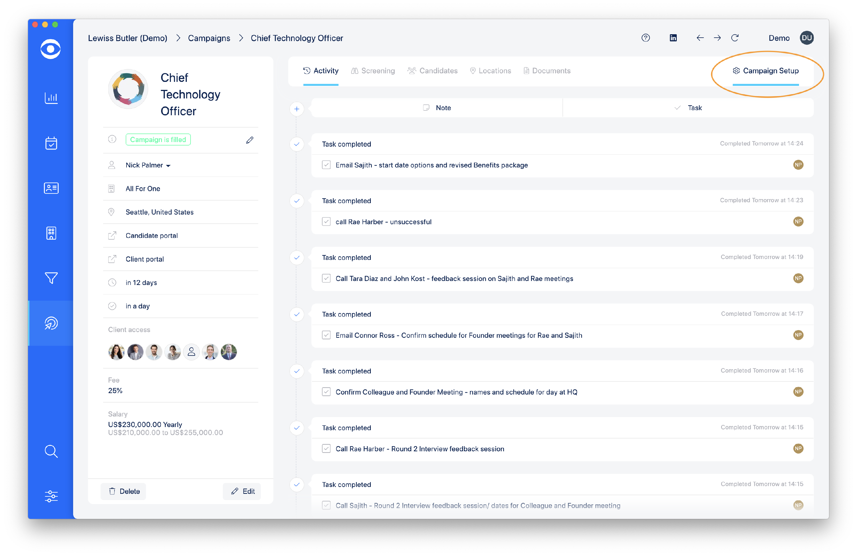 8.4.4 campaign set up